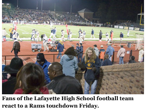 WCA Lafayette hosts first football game in school history