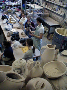 pottery