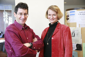 Daniel Cristol and Francie Cate-Arries were selected as two of the 12 statewide recipients of the 2007 Outstanding Faculty Awards, sponsored by the State Council of Higher Education for Virginia and Dominion.