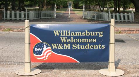 Williamsburg welcome