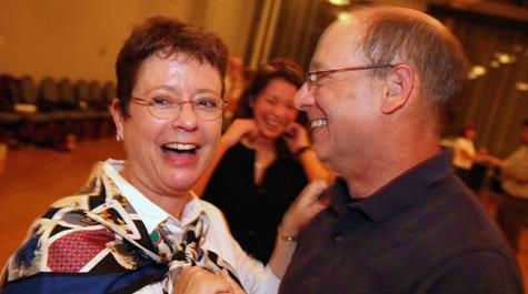 A lesson in swing dance