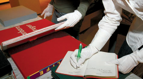 The white glove treatment