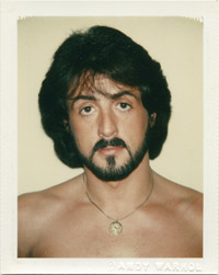 Sylvester Stallone, 1980, Polaroid Photograph (Polacolor Type 108) From the Collection of the Muscarelle Museum of Art, Williamsburg, VA. © The Andy Warhol Foundation for the Visual Arts, Inc. / Artists Rights Society (ARS), New York