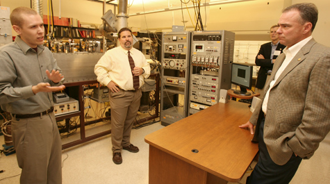 Hosting the governor