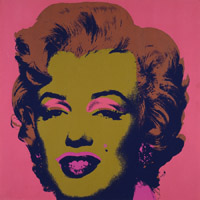 Marilyn, 1967, Serigraph, Chrysler Museum of Art; Norfolk, Va., Gift of Walter P. Chrysler, Jr. © 2009 The Andy Warhol Foundation for the Visual Arts / Artists Rights Society (ARS), New York
