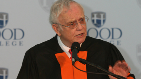 Holmes urges graduates to follow their hearts