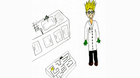 Draw a scientist