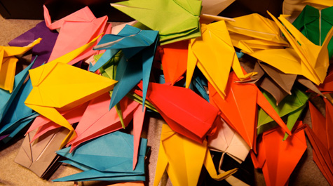 1,000 cranes