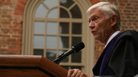 Presidential welcome