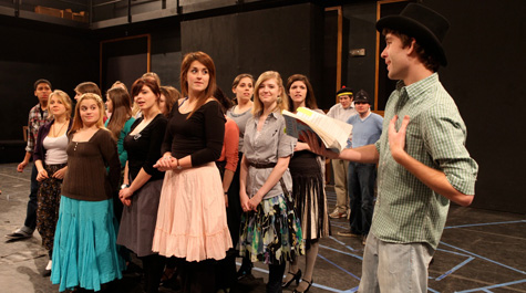 Rehearsing 'Patience'