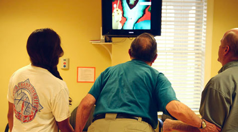 Encouragement on both sides