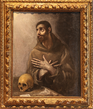 St. Francis of Assisi, circa 1576, by El Greco 