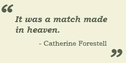 a match made in heaven
