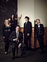(Left to right) Members of the group include: Kate Lambert, Eileen Montelione, Daniel Strauss, Tim Ryder and Kellen Alexander. (Courtesy photo)