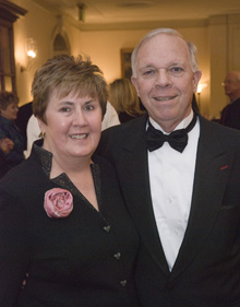 Marilyn Brown HON '07 and Doug Morton '62 (photo by Elaine Odell)