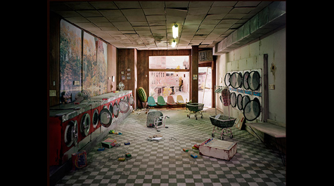 "Laundromat," by Lori Nix