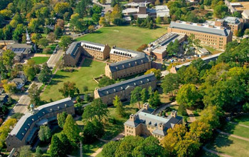 Aerial of campus