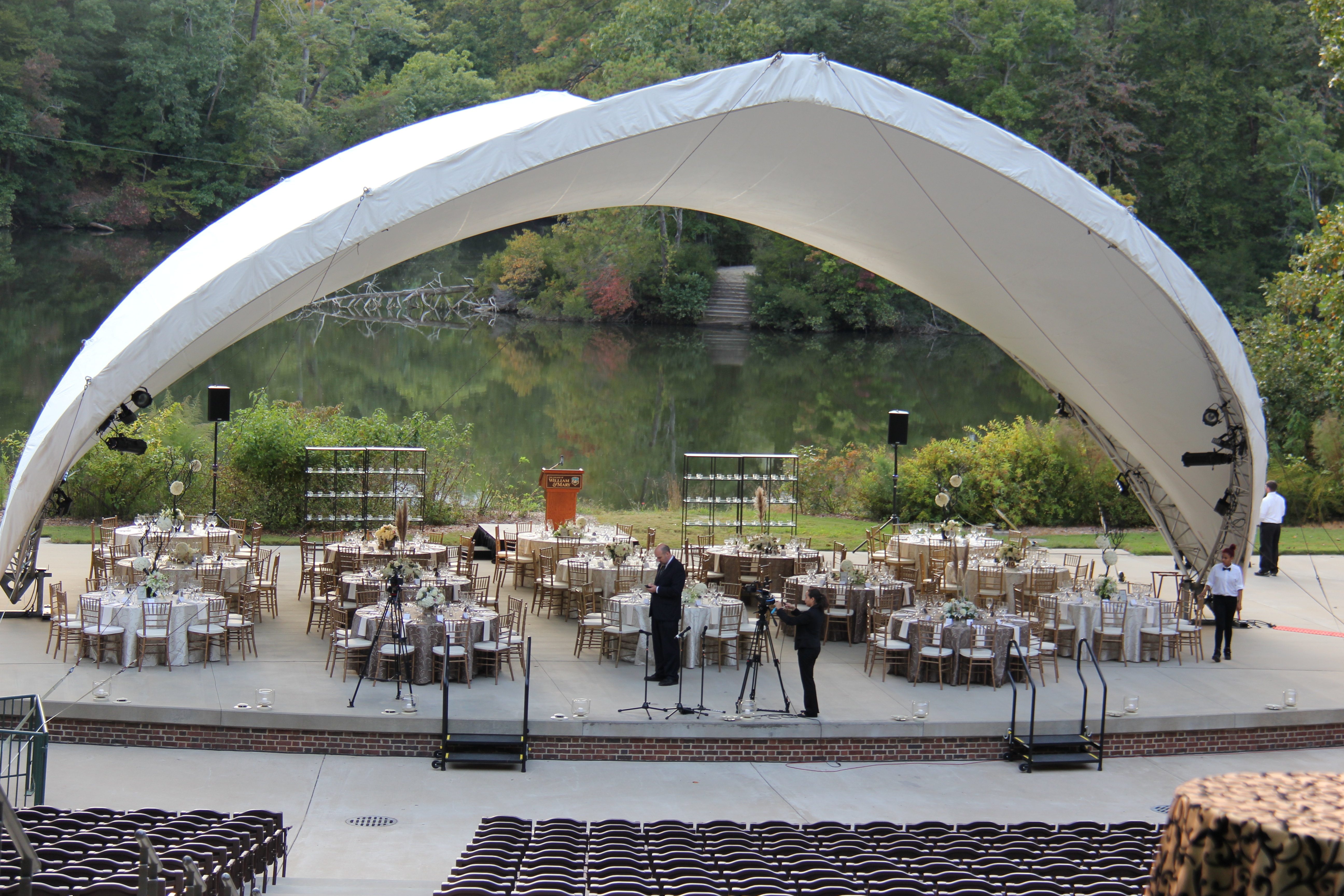 Briggs Ampitheatre Wedding