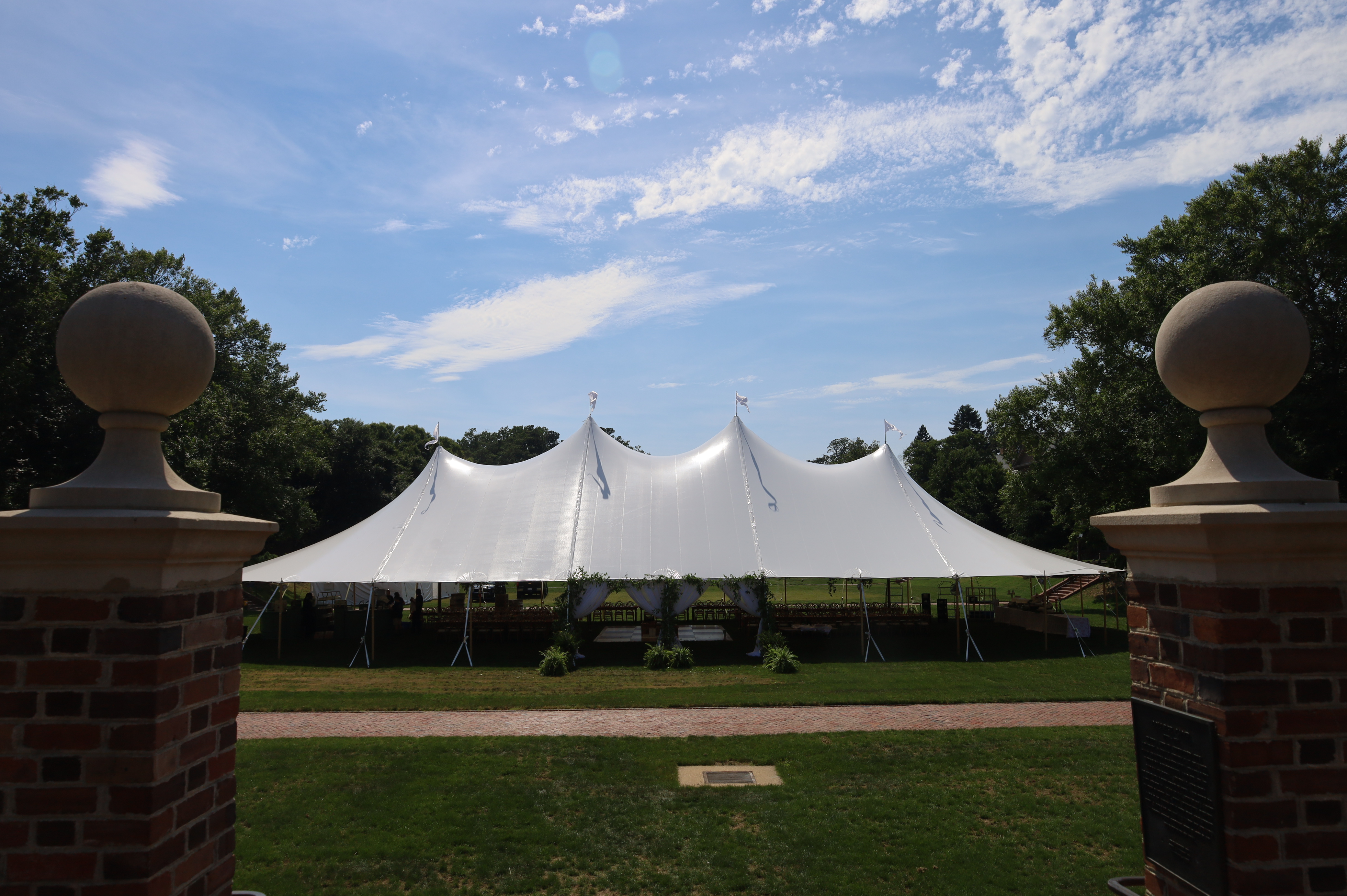 Sunken Gardens Wedding Reception