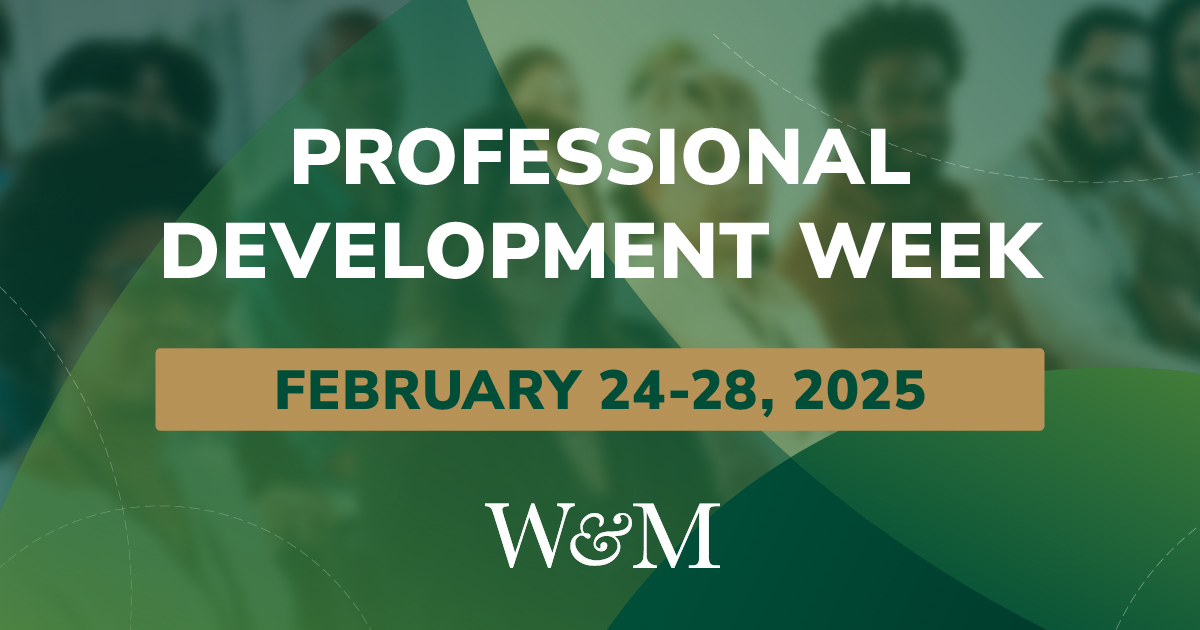 Professional Development Week: February 24-28, 2025
