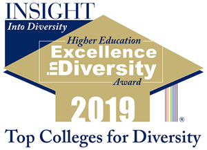 Insight Into Diversity, Higher Education Excellence in Diversity Award, Top Colleges for Diversity 2019
