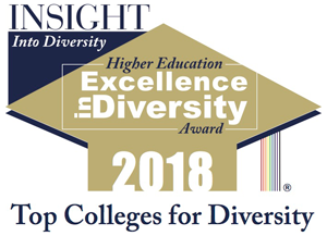 Insight Into Diversity, Higher Education Excellence in Diversity Award, Top Colleges for Diversity 2018