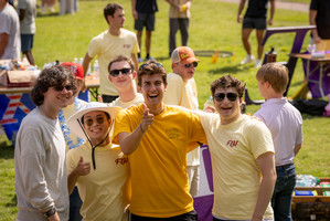 FIJI members pose for a photo at the 2025 FSL Meet &amp; Greet.