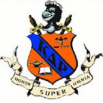 Kappa Delta Rho's crest