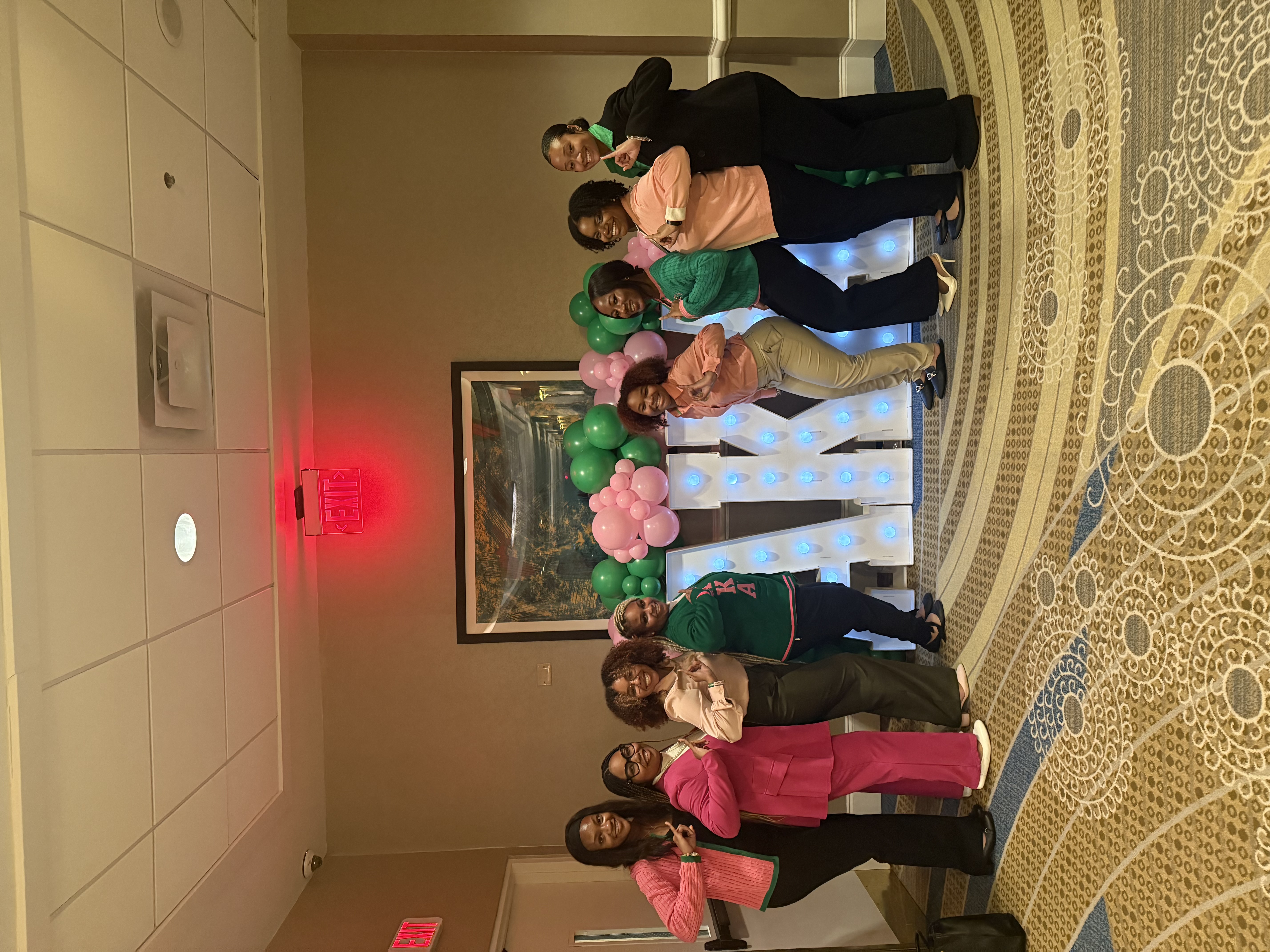 Nu Chi at a Conference