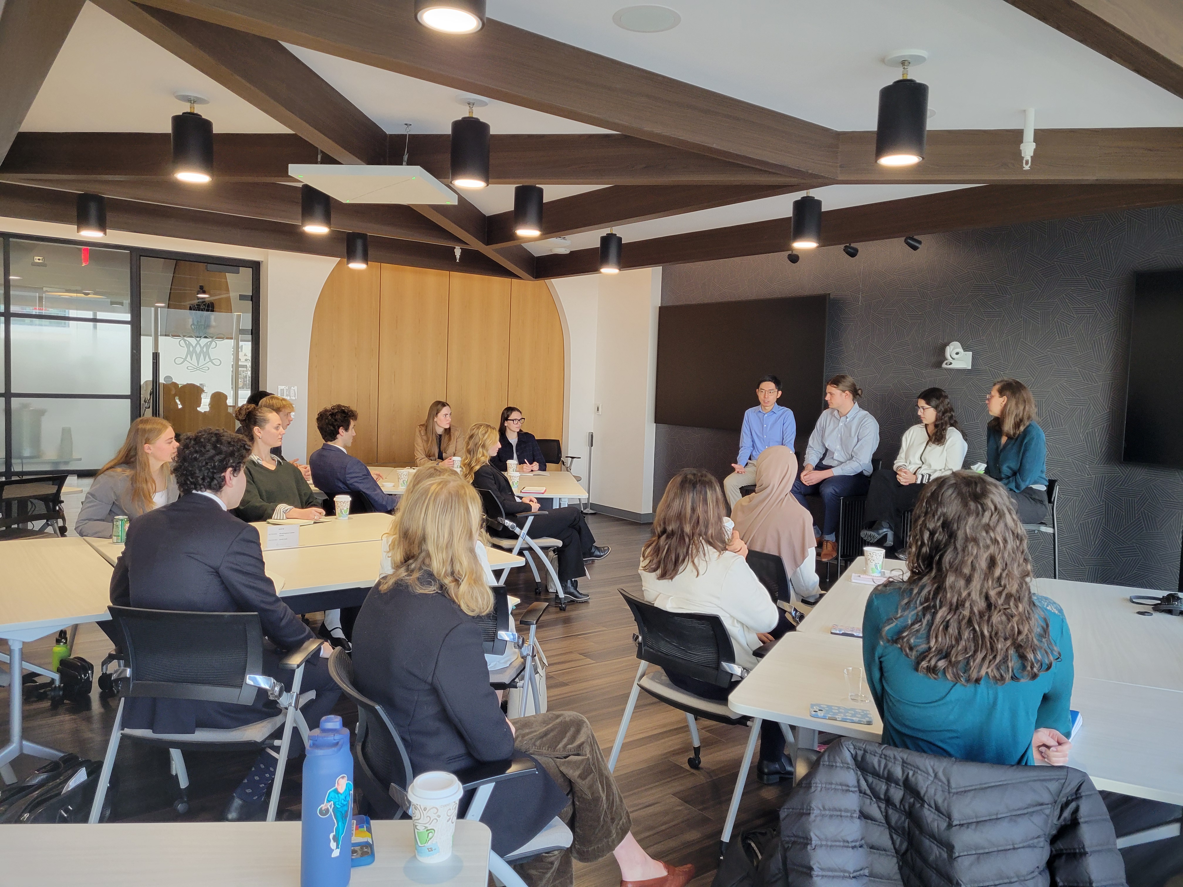 Current scholars hear from the GSP alumni panel