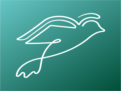 Conservation Repository bird flying from book