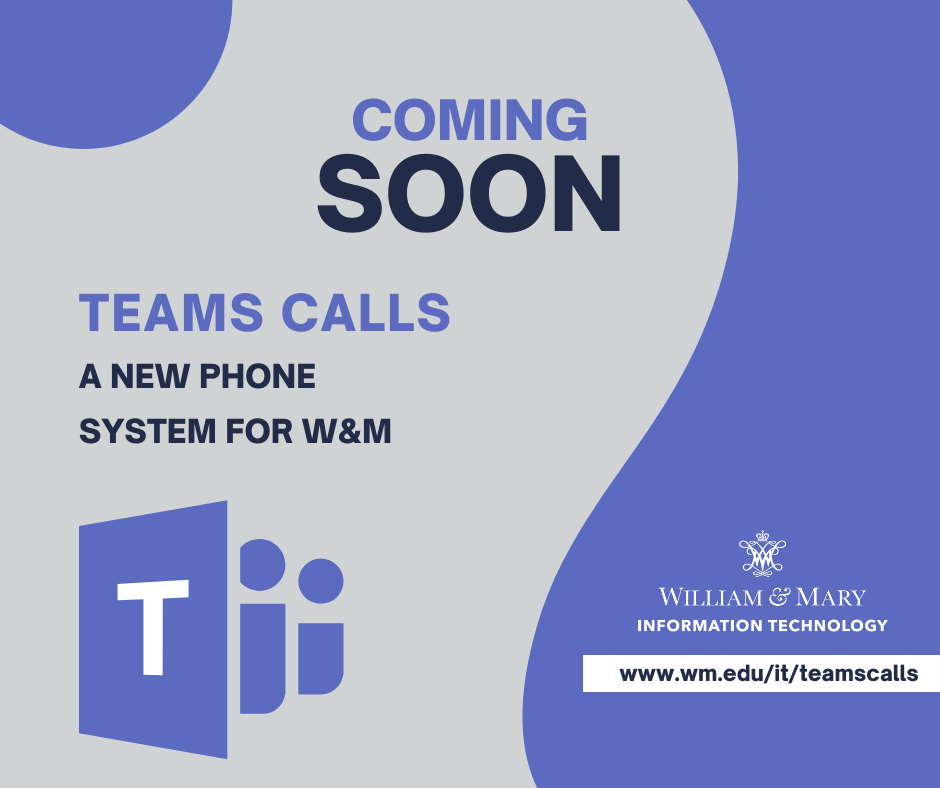 A social media graphic used to promote the new phone system.