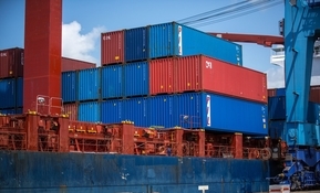 Container technology is inspired by how the shipping industry packages items into a standard container to load and transport them more efficiently.