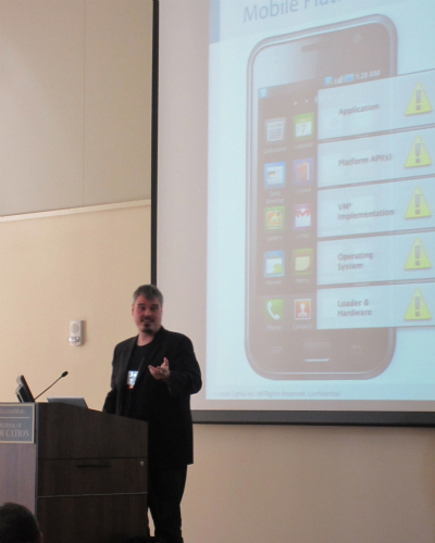 Jason Rouse shows vulnerabilities of the iPhone