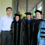 Aimin Li with School of Education Faculty