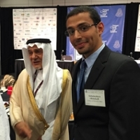 Abdulmohsen Alkhulayfi with Prince Turki