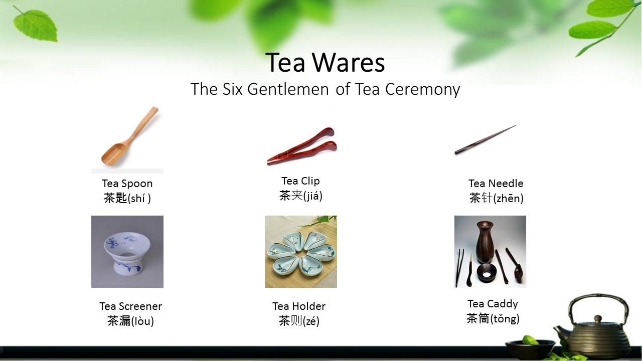 The Six Gentlemen of the Tea Ceremony