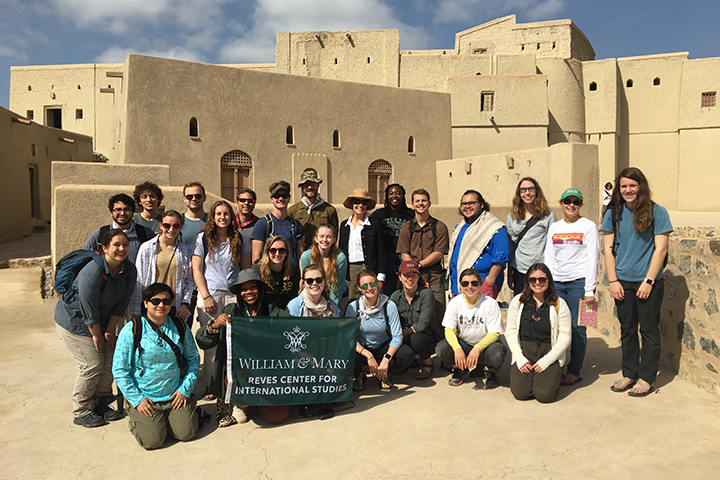 Photo from W&M study abroad program to Oman 2020.