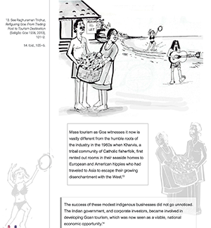 A page from "The Uninvited Host"