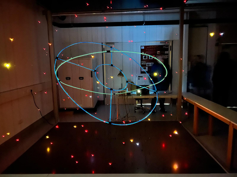 Model of solar system at the Max Plank institute for Astronomy. Courtesy Sam Rubin  