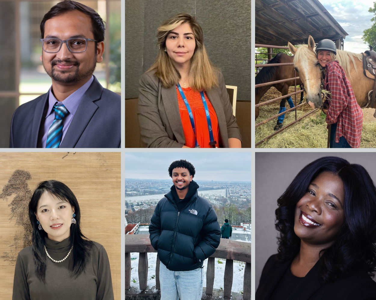 Collage of 2026 International Student Achievement Award Winners