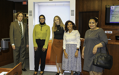 At the CLCT with Fredric Lederer and Tracy Byrd