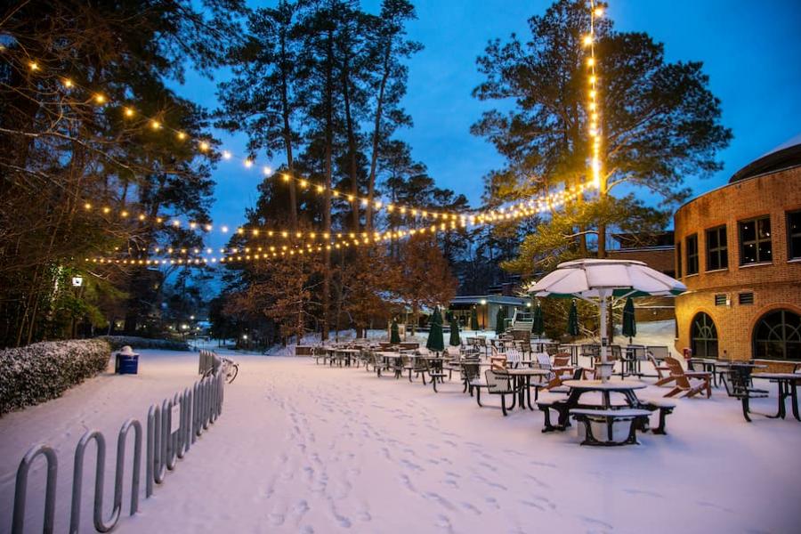 Sadler Terrace Snow Day
