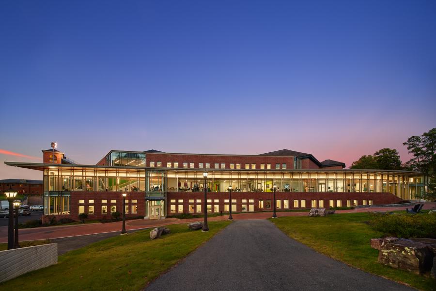 Student Life Walk at Dusk
