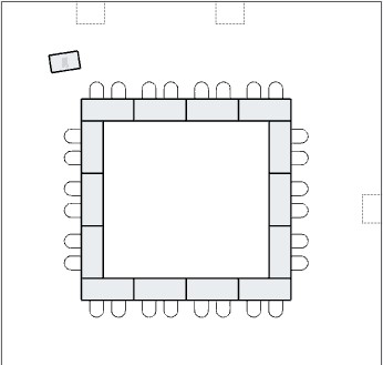 Hollow Square Set-Up