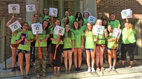 The W&M EcoReps in action