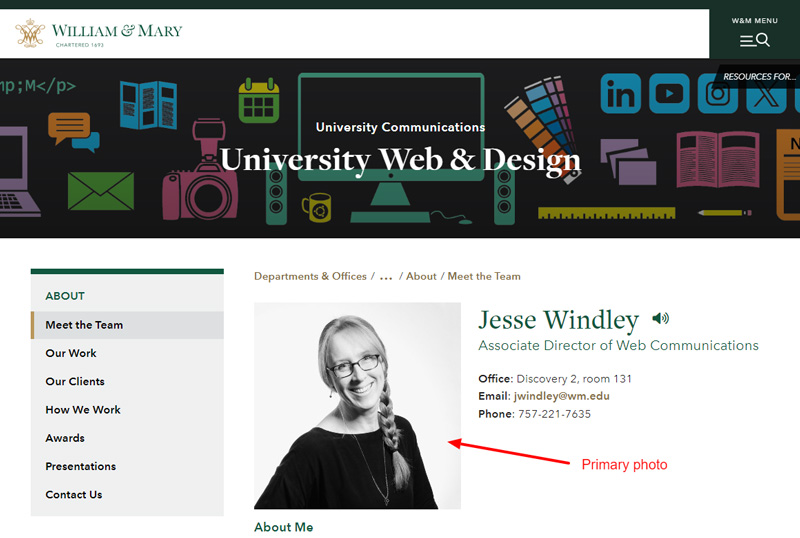 Directory page