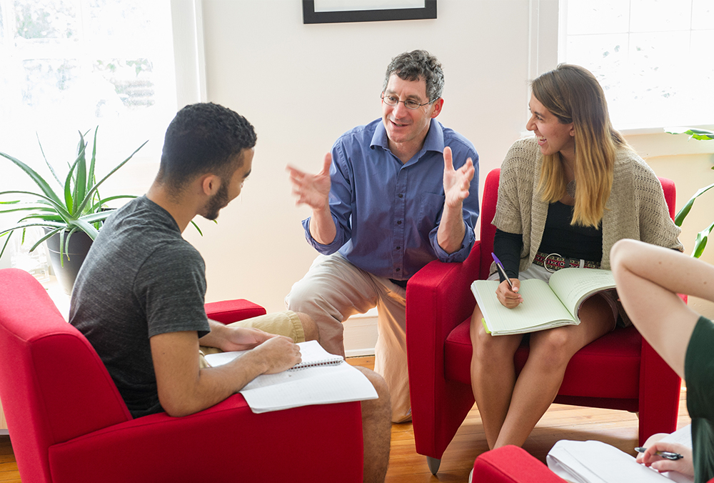 Our faculty members are recognized leaders in their fields and passionately engaged educators.