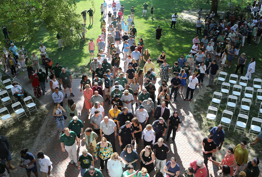 Each year, W&M faculty and staff are invited to join their colleagues for Employee Convocation – a celebration to honor the efforts of the past year.