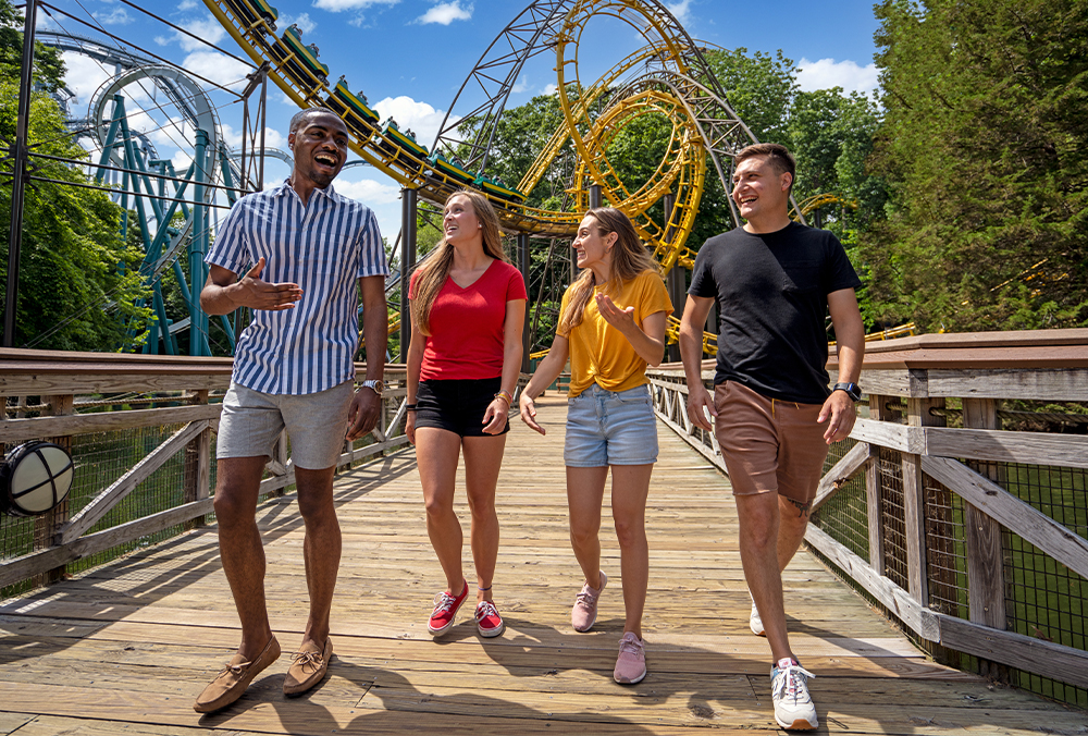 Busch Gardens, a seasonal theme park in Williamsburg, features attractions for the whole family.